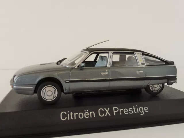 Citroen Cx Prestige Turbo 2 1986 1/43 Norev 159016 Fox Gris Métallisé