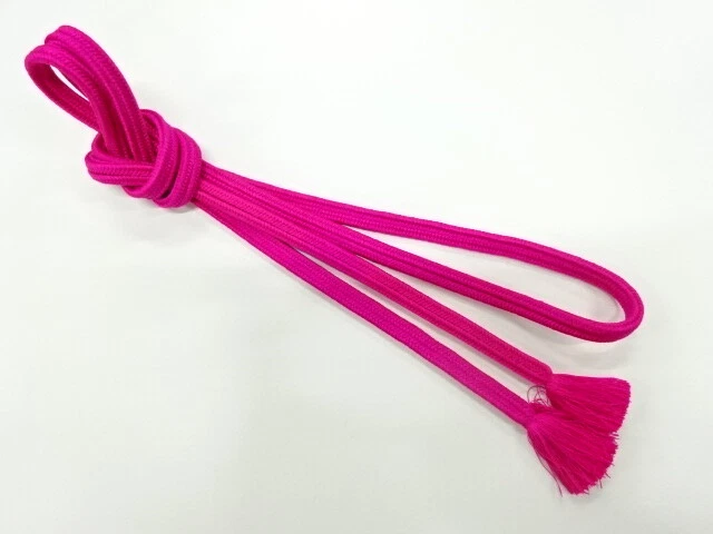 6141078: Japanese Kimono / Vintage Hand-Tied Obijime Cord