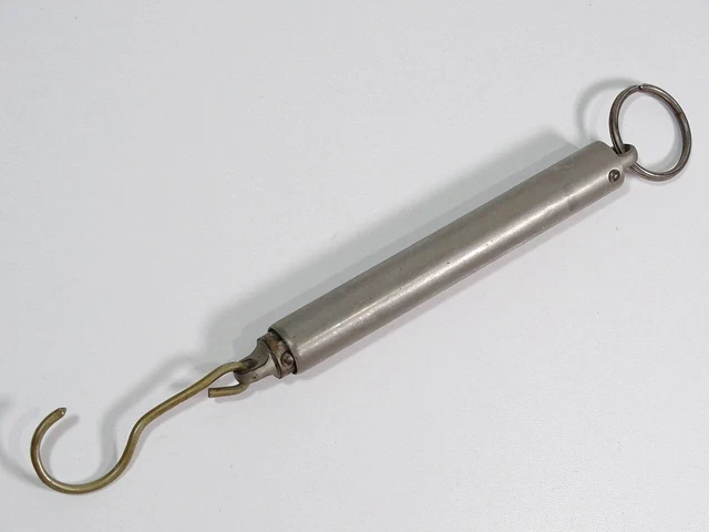 Alte Wildwaage, Zugwaage, Hängewaage bis 1kg / Pocket Balance (H368-S)