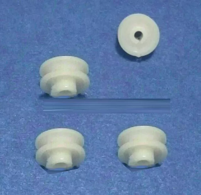 4PCS Motor Pulley Wheel Straight Warp 9mm Bore Warp 2mm For Motor Motors
