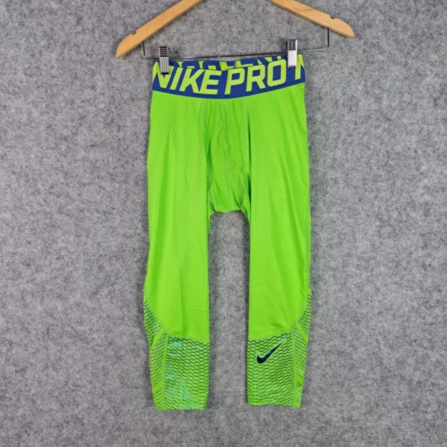 Nike Pro Dri Fit Compression Tights Camo Green DQ8363-386 Men's Size S  Small NEW