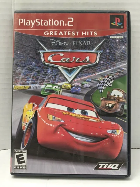 Disney Pixar Cars Sony PlayStation 2 PS2 Complete 