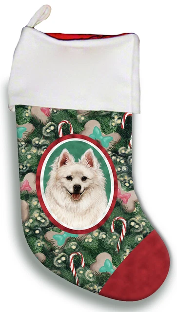 Christmas Stocking - American Eskimo 11126