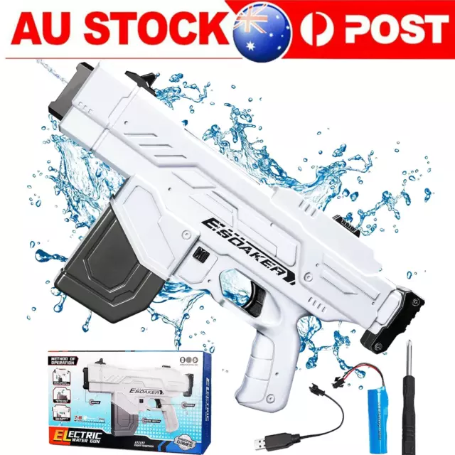 Electric Water Guns Pistol for Adults & Children Summer Pool Beach Toy Outdoor