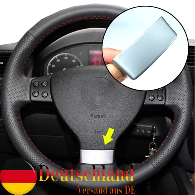 EMBLEM LENKRAD FÜR VW Golf 5 Passat 3C Jetta Polo 9N3 Scirocco Chrom  ABDECKUNG EUR 16,79 - PicClick IT
