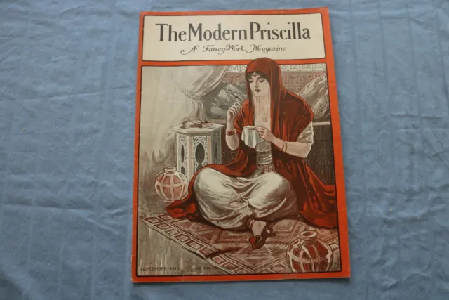 1910 Sep The Modern Priscilla Magazine - Illustrations, Stories & Ads - Sp 4782E