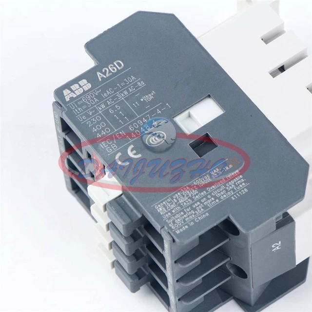 One ABB Contactor A26D-30-10 220-230V Contactors New