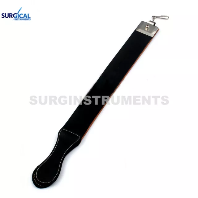 Professional Barber Leather Strop Straight Razor Sharpening Shave Shaving Strap