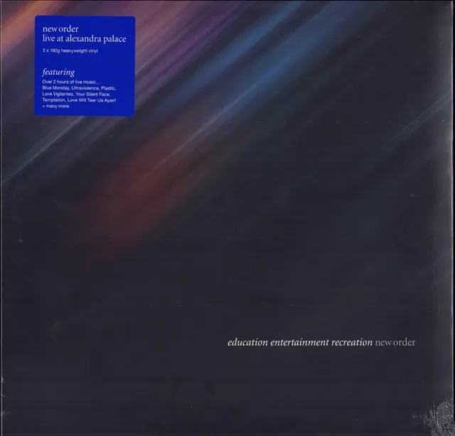 New Order - Education Entertainment Recreation (Vinyl 3xLP -  180 g - EU 2021)