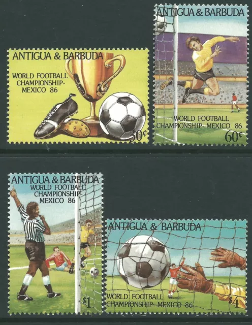 Antigua 1986 - Coupe du Monde Sportifs Championnats Football Mexique 86 - Sc 915/8 MNH
