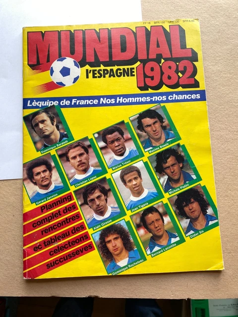 Revue Rare MUNDIAL ESPAGNE 1982 - Programme Et Présentation De La Coupe Du Monde