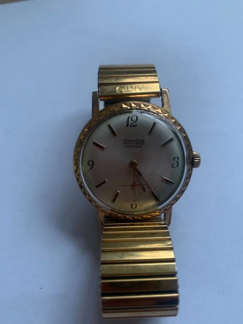 Montre Vintage Ruhla De Luxe Antimagnétique Des Années 70 - Fait En RDA Pour Homme