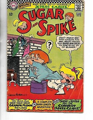 Sugar And Spike #68 - Christmas Issue - Fair Condition