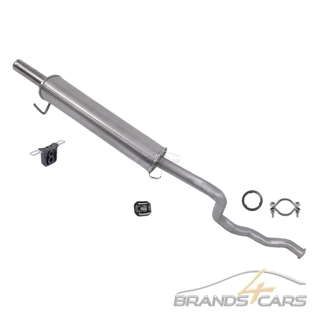Atec Silenziatore Scarico Silenziatore Per Audi 80 8C B4 1.6 2.0+E 91-96