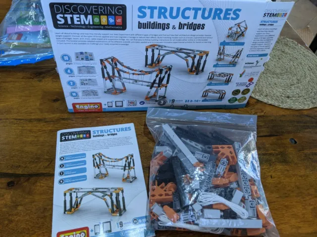 Engino Discovering STEM Structures Constructions and Bridges | 9 Working Models