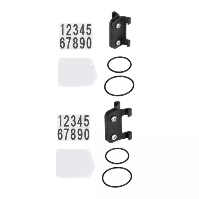 Number Plate Bracket PP Bracket Quick Release Seatpost Parts for Cycling