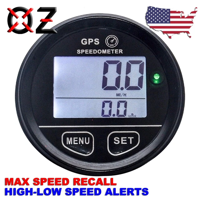 GPS SPEEDOMETER ODOMETER atv utv motorcycle marine boat buggy golf go