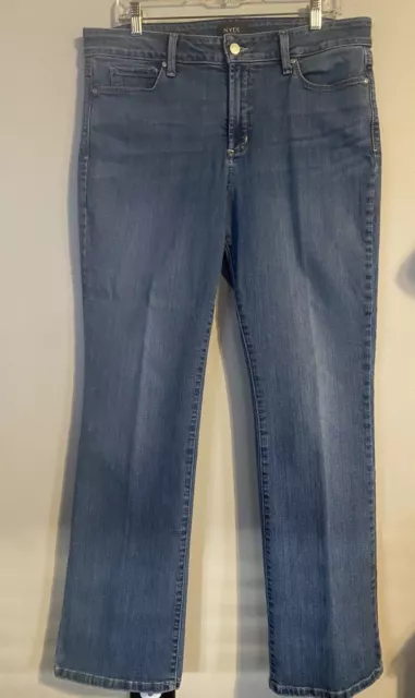 NYDJ Jeans Women Size 14 Bootcut Barbara Lift X Tuck  Denim Stretch