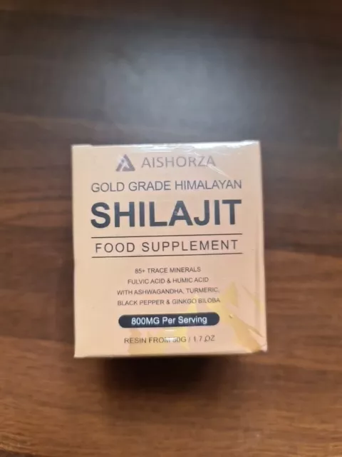 Ancient Extracts Pure Himalayan Shilajit Resin 50g Gold Standard 75% Fulvic Acid