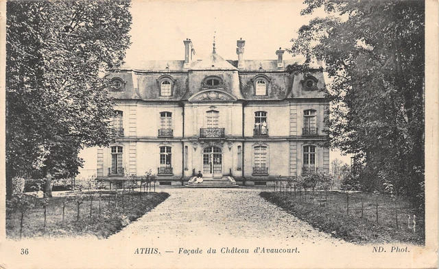 91-Athis Mons -Chateau D Avaucourt-N 6012-E/0241
