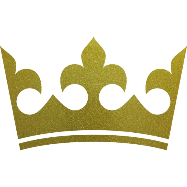 30cm gold crown king sticker tattoo children bedroom car back glass