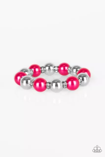 paparazzi jewelry So Not Sorry Pink Bracelet