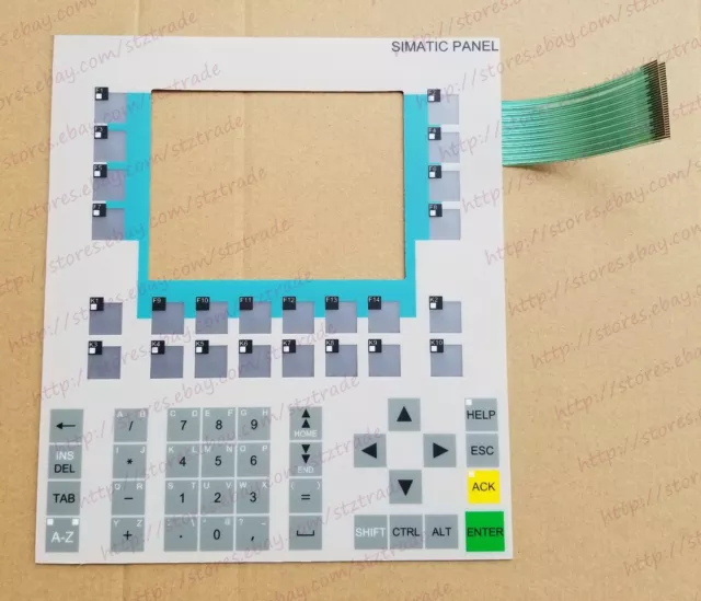 Clavier membrane neuf pour Siemens 6AV6 542-0BB15-2AX0, OP170b 6AV6542-0BB15-2AX0