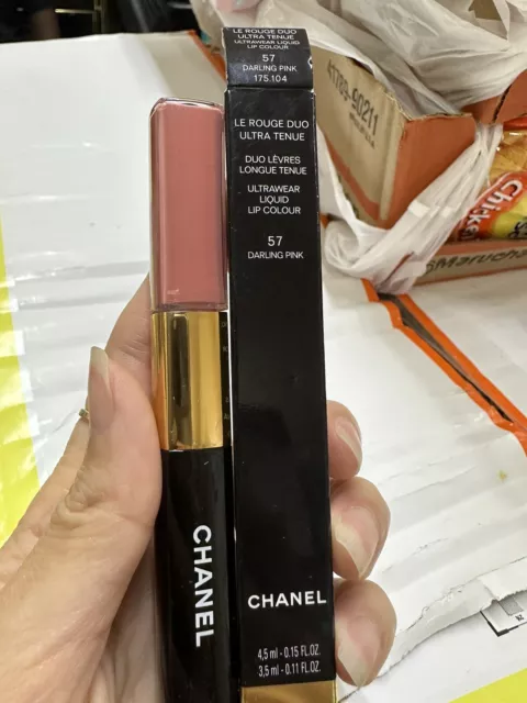 Chanel Le Rouge Duo Ultra Tenue Ultrawear Liquid Lipgloss #43 Sensual Rose