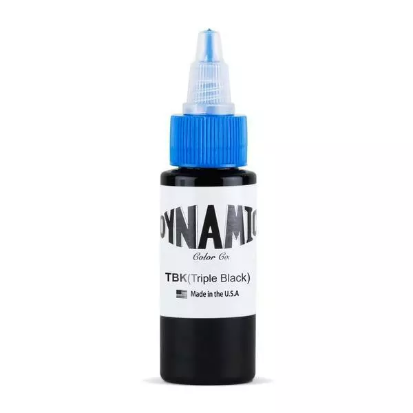 Dynamic Color Triple Black Tattoo Ink - 30ml Bottle