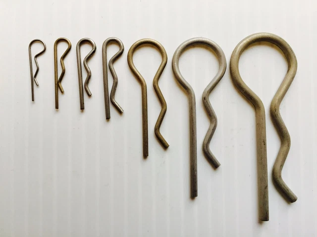 Clip A R Retaining Pin 1.6MM Filo 25MM 6-10MM Quantità 10 Albero - Foto 8