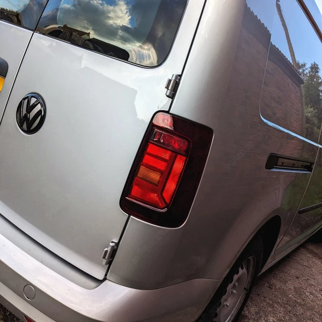 VW CADDY UPGRADE Tail Lights Mk3 Mk4 Smoked Tinted Genuine + Diagram
