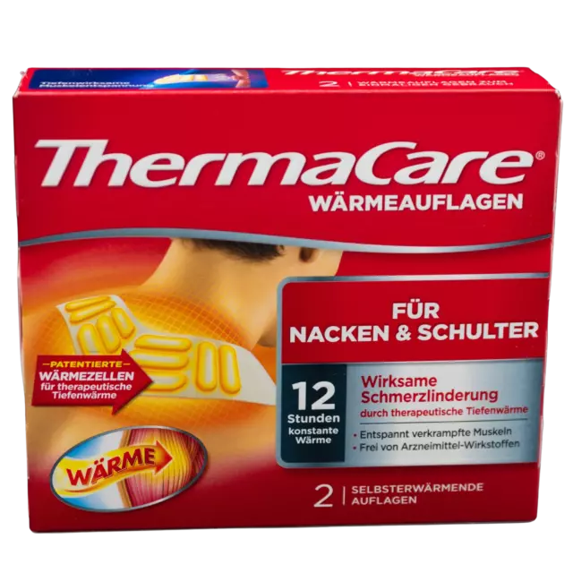 Thermacare Wärmeauflagen für Nacken und Schulter (2 Stück)