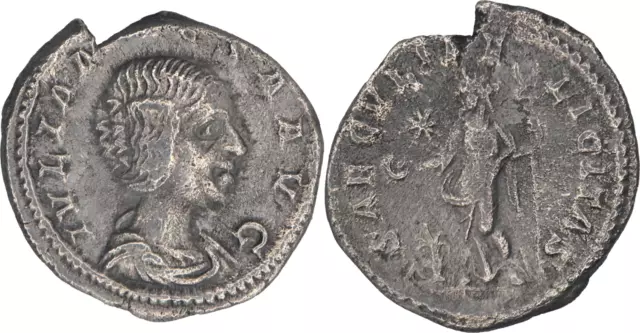 ROME - Denier - JULIA MAESA - SAECVLI FELICITAS - 220 AD - RIC.272