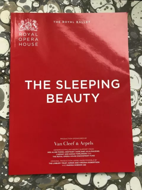 Excellent Condition Royal Opera House Program Programme Sleeping Beauty 2017