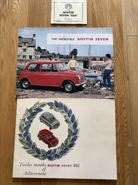 Austin Seven Mini Brochures