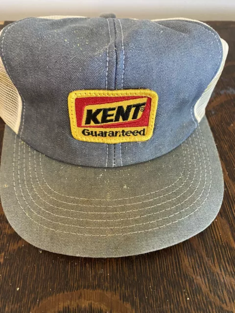 Vintage Snapback Trucker Mesh Hat KENT FEEDS