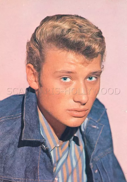 JOHNNY HALLYDAY 60s CARTE POSTALE POSTCARD VINTAGE ORIGINAL #59