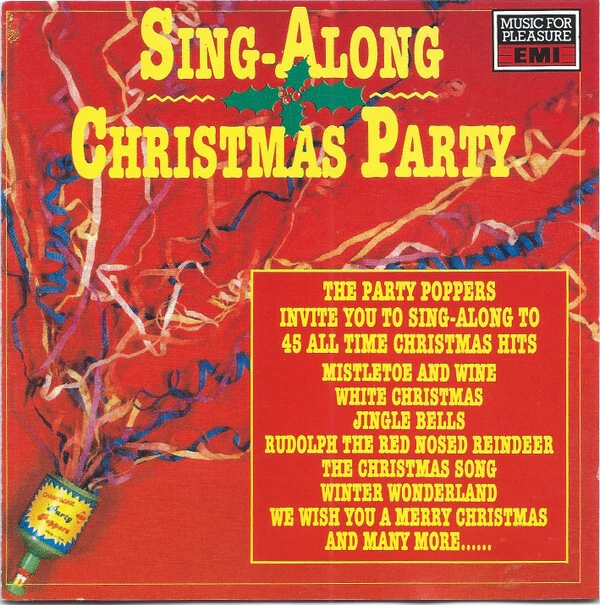 Party Poppers - Sing-Along Christmas Party - Used CD - M148S