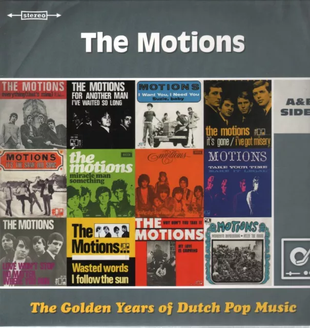 Motions Golden Years of Dutch Pop Music (A&b Sides) double LP vinyl Europe Music
