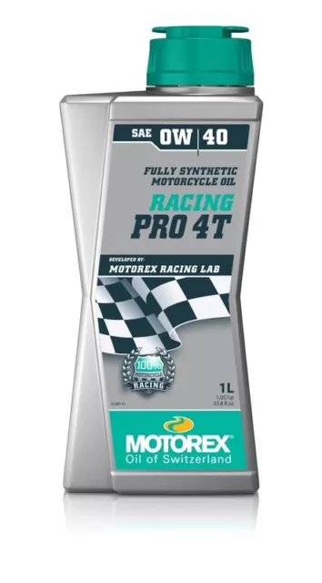 Huile moteur MOTOREX Racing Pro 4T - 0W40 1L