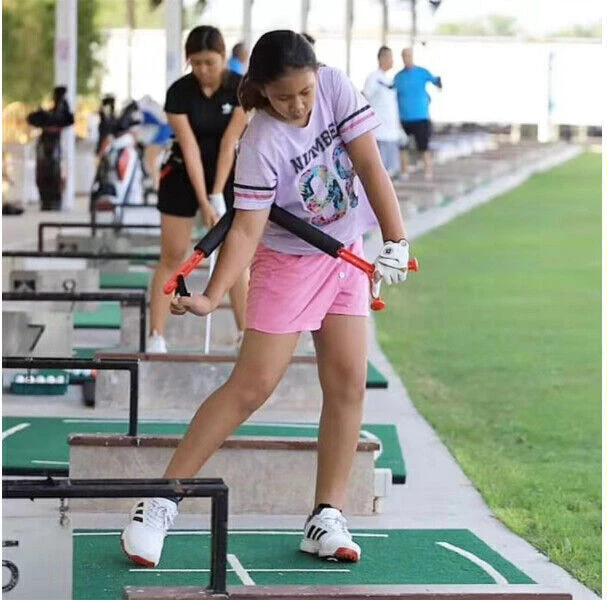 Golf Swing Training Aid Posture Wrist Arm Control Gesture Corrector Trainer