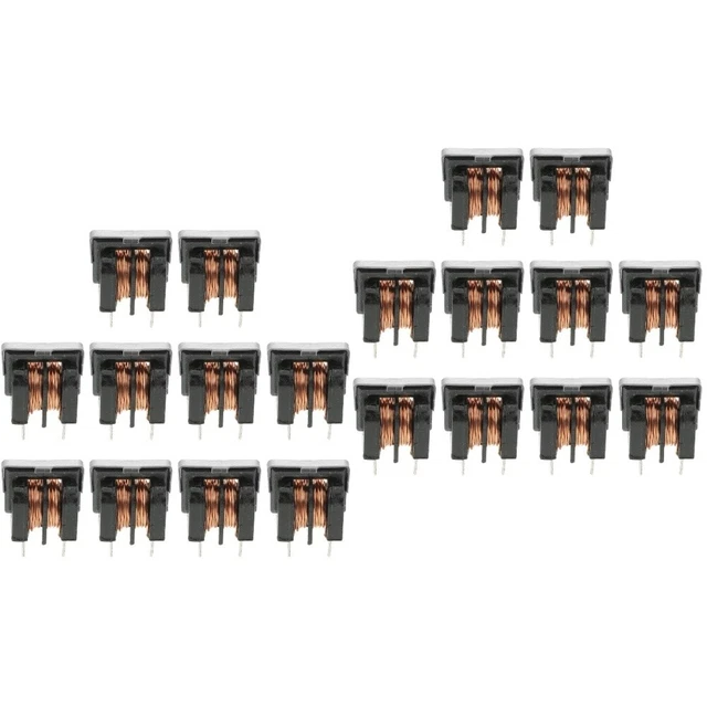20 Pcs Common Mode Choker Filter Common Mode Inductive Filtering Inductance