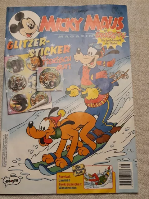 Micky Maus Comicheft Nr. 6/1996 komplett mit allem Orginal