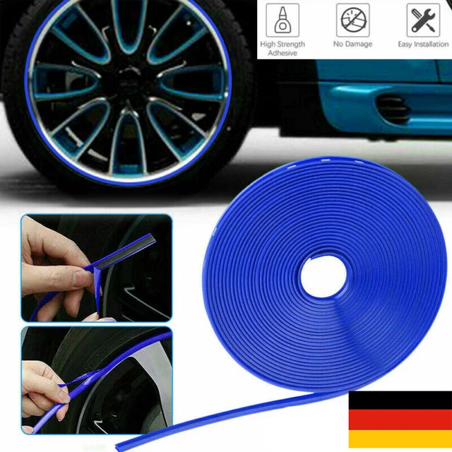 26Fuß Gummi Felgenschutz Felgenschutzringe Felgenschoner Felgenkantenschutz DE