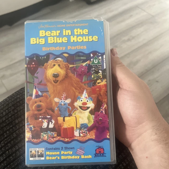 BEAR IN THE Big Blue House Volume 7 VHS Kids TV Show Classic Disney BEAR IN THE Big Blue House Volume 7 VHS Kids TV Show Classic Disney