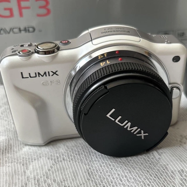 LUMIX DMC GF3 AYCHD Panasonic White $377.31 - PicClick CA
