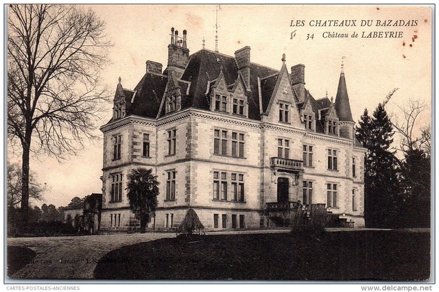 33 BAZAS - le chateau de Labeyrie aux environs
