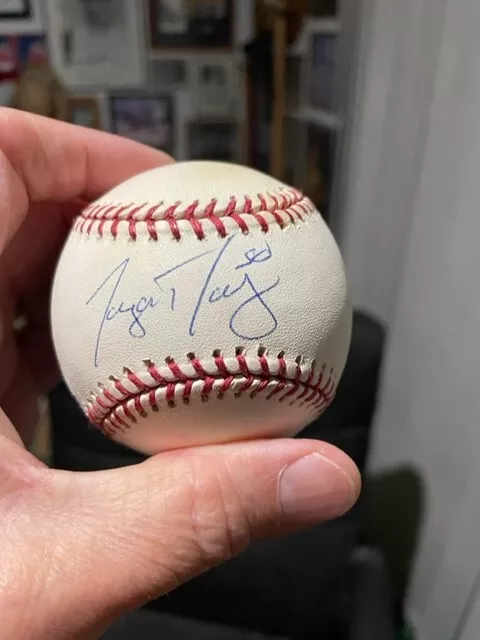 Jason Davis Autograph OMLB Selig Baseball Cleveland Indians Mariners Pirates