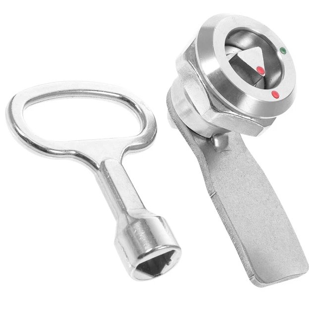 Cerradura de levas aleación de zinc cajas de herramientas caja de herramientas Silver