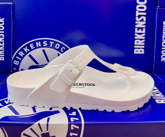 Birkenstock Gizeh Essentials EVA White for Women Regular Fit